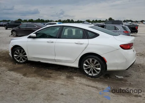 2015 Chrysler 200 S from USA, damaged, VIN 1C3CCCBB7FN654630